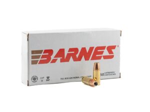 Barnes Defense Sierra JHP Handgun Ammunition 9mm Luger 115gr  JHP 1135 fps 50/ct