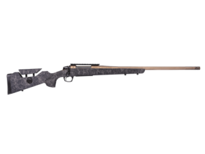 CVA Cascade LR Hunter Rifle 6.5 PRC 4rd Magazine 24" 5/8x24 Threaded Barrel Black with Smoke Bronze Web
