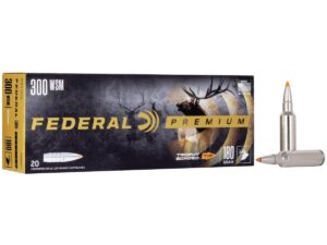 Federal Premium Vital-Shok Rifle Ammunition .300 WSM 180 gr TBT 2960 fps - 20/ct