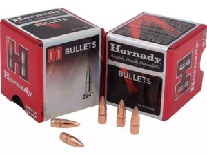 Hornady Traditional / FMJ Rifle Bullets .22 cal .224" 62 gr FMJ 5500/ct