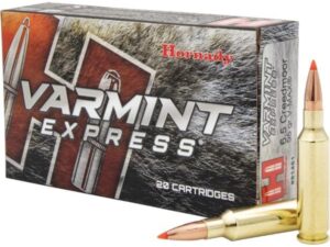 Hornady Varmint Express Rifle Ammunition 6.5 Creedmoor 95gr V-max 3300 fps 20/ct