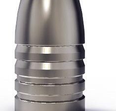 Lee Round Flat Nose Pistol Mould - Double Cavity (Handles Included) .476" 400 gr