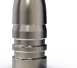 Lee Round Flat Nose Rifle Mould - Double Cavity (Handles Included) .379" 250 gr