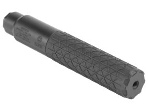 Gemtech NEBULA 5.7  Direct Thread Suppressor 5.7x28mm 1.2" Dia 1/2x28 Thread Black Cerakote