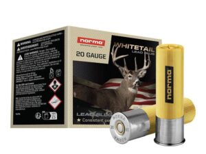Norma WhiteTail Shotshells 20ga 2-3/4" 7/8oz 1345 fps Slug 25/ct