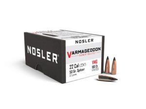 Nosler VarMageddon Rifle Bullets .22 Cal .224" 50 gr FB-TIPPED 100/ct