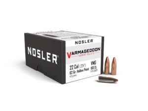 Nosler VarMageddon Rifle Bullets .22 cal .224" 62 gr FBHP 100/ct