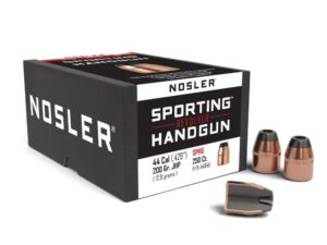 Nosler Sporting Handgun Revolver Bullets .44 cal .429" 200 gr JHP 250/ct