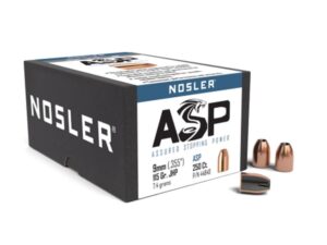 Nosler Sporting Handgun Pistol Bullets .355 cal .355" 115 gr JHP 250/ct