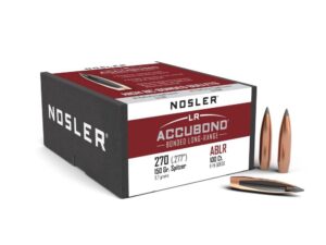 Nosler AccuBond Long Range Rifle Bullets .270 cal .277" 150 gr SPT-ACB 100/ct