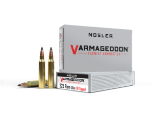 Nosler Varmageddon Rifle Ammunition .223 Rem 55 gr FB Tipped 3100 fps 20/ct