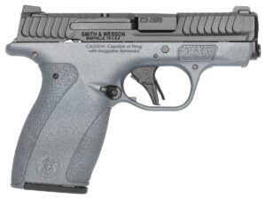 S&W Exclusive "Blue Titanium" M&P Bodyguard 2.0 No Thumb Safety Handgun .380 Auto 10(1)&12(1)rd Magazines 2.75" Barrel Titanium Blue Grip