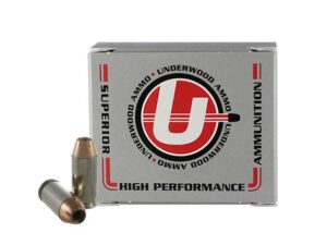 Underwood Hunting & Self Defense Handgun Ammunition .460 Rowland 185gr JHP 20/ct
