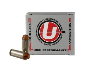 Underwood Xtreme Defender Hunting & Self Defense Handgun Ammunition 10mm Auto 115gr Solid 1700 fps 20/ct