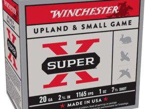 Winchester Super-X Heavy Game Shotshells 20 ga 2-3/4" 1 oz 1165 fps #7.5 25/ct