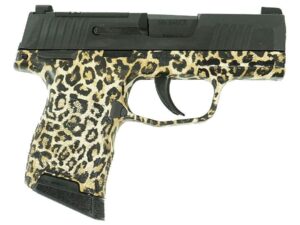 Sig Sauer "Leopard Print" P365 Optic Ready Handgun 9mm Luger 10rd Magazines(2) 3.1" Barrel X-RAY 3 Sights Manual Safety