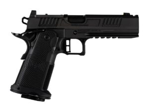 Alpha Foxtrot AF1911-Romulus MOS Adapter Handgun 9mm Luger 17(1) & 20rd(1) Magazines 5" Comp Bull Barrel DLC Black