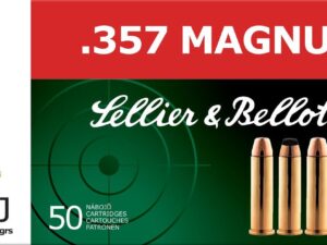 Sellier & Bellot Pistol & Revolver Ammo .357 Mag 158 gr FMJ 50/Box
