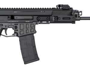 CZ-USA 91451 Bren 2 MS  5.56x45mm NATO 30+1 11.14" Black Cold Hammer Forged Barrel  & Frame, Black Polymer Grips