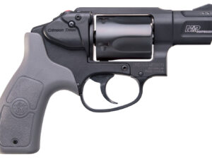 Smith & Wesson 12058 M&P Bodyguard *MA Compliant 38 S&W Spl +P 5 Shot 1.88" Black PVD Barrel/Cylinder, Matte Black Aluminum J-Frame, Gray Polymer Grip, Includes Crimson Trace Red Laser