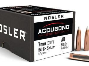 Nosler 54951 AccuBond  7mm 150gr Spitzer Point 50/Box