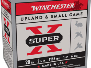 Winchester Ammo XU20H6 Super X Heavy Game Load 20Gauge 2.75" 1oz 6Shot 25 Per Box/10 Case