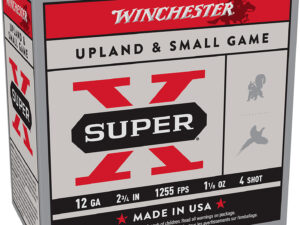 Winchester Ammo XU12H4 Super X Heavy Game Load 12Gauge 2.75" 1 1/8oz 4Shot 25 Per Box/10 Case