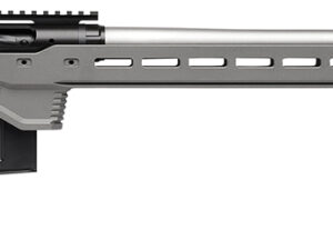 Savage Arms 57557 110 Elite Precision 6.5 Creedmoor 10+1 26" Matte Stainless, Matte Black Rec, Gray Cerakote Adjustable MDT ACC Aluminum Chassis Stock