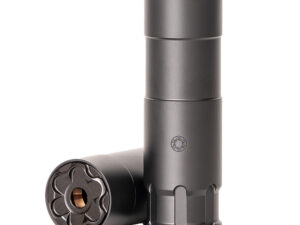 RUGGED SUPPRESSOR OCU22 Oculus22  22 LR 1.06" Black Cerakote 17-4 Stainless Steel 1/2"-28 tpi