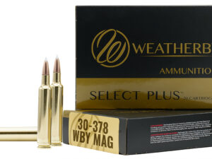 Weatherby H303220ELDX Select Plus  30-378WthbyMag 220gr Hornady ELD X 20 Per Box/10 Case