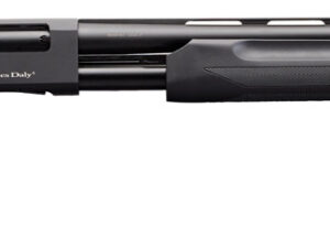 Charles Daly 930223 301 Full Size 20 Gauge Pump 3" 4+1 26" Blued Vent Rib Barrel, Black Anodized Aluminum Grooved Receiver, Fixed Black Synthetic Stock, Right Hand