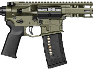Radian Weapons R0505 Model 1 Pistol 300 Blackout 30+1 9", OD Green Billet Rec/M-Lok Handguard, Smooth Buffer Tube (No Brace), Magpul Grip, Ambi Controls, Dead Air QD Flash Hider, Adj. Trigger