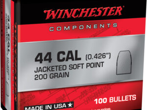 Winchester Ammo WB44SP200X Centerfire Handgun Reloading 44RemMag 200gr Soft Point 100 Per Box/10 Case