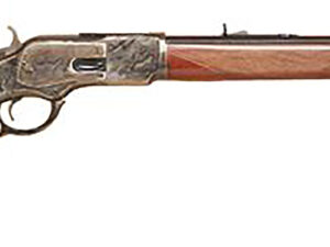 Cimarron CA213 1873 Short Deluxe Full Size 38 Special/357 Mag 10+1, 20" Blued Octagon Steel Barrel, Color Case Hardened Steel Receiver, Walnut Fixed Pistol Grip Stock, Right Hand