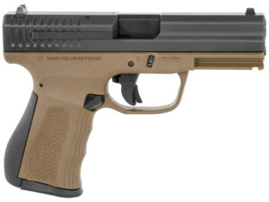 FMK G9C1G2BRTSS 9C1 G2 9mm Luger 14+1 4" Black Stainless Steel Barrel, Black Serrated Carbon Steel Slide, Burnt Bronze Polymer Frame w/Picatinny Rail, Black Backstrap Grip