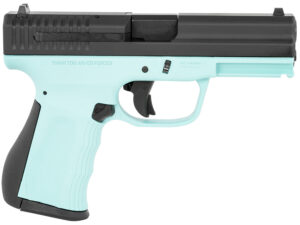 FMK G9C1G2TBSS 9C1 G2 9mm Luger 14+1 4" Black Stainless Steel Barrel, Black Serrated Carbon Steel Slide, Blue Jay Polymer Frame w/Picatinny Rail, Black Backstrap Grip