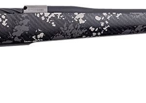 Weatherby MBT20N653WR8B Mark V Backcountry 2.0 Ti 6.5-300 Wthby Mag 3+1 26" Barrel, Graphite Black Cerakote Metal Finish, Black with Gray/White Sponge Accents Peak 44 Blacktooth Stock