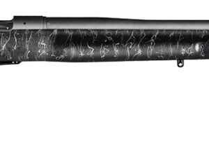 Christensen Arms 8010201500 Mesa Long Range 338 Lapua Mag 3+1 27" Threaded Barrel, Tungsten Gray Cerakote, Black with Gray Webbing Stock