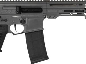 CMMG 30A0E33TNG Dissent MK4 300 Blackout 30+1 6.50", Tungsten Gray Cerakote Rec, OEM Grip, Picatinny Buffer Adapter, Zeroed Drop-In Single Stage Trigger
