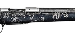 Christensen Arms 8010632800 Ridgeline FFT TI 7mm PRC 3+1 22" Carbon Fiber Threaded Barrel, Stainless Titanium Rec, Black with Gray Accents Stock