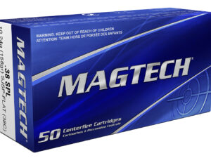 Magtech 38C Range/Training  38Special 158gr Semi Jacketed Soft Point Flat 50 Per Box/20 Case