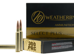 Weatherby R300P205EH Select Plus  300PRC 205gr Jacketed Hollow Point 20 Per Box/10 Case