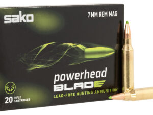 SAKO (TIKKA) JASPHB7MMRM140B PowerHead Blade 7mm 140gr 20 Per Box/10 Case