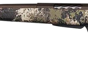 Tikka JRTXVW419 T3x Lite 6.5 PRC 3+1 24.30" Fluted/Threaded, Midnight Bronze Cerakote Barrel/Rec, Veil Wideland Synthetic Stock, Interchangeable Grip, Muzzle Brake Left Hand