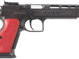 Tanfoglio TFGOLDM10OR Gold Match  10mm Auto 14+1, 6" Blued Polygonal Rifled Barrel, Blued Optic Ready/Ported/Serrated Steel Slide, Blued Steel Frame w/Beavertail