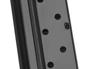 Mec-Gar MGCGOV9LCN 1911 Officer 8rd 9mm Luger, Black Carbon Steel