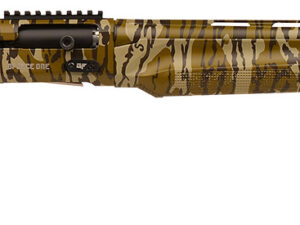 Gforce Arms GFONE1224MO1 One Turkey 12 Gauge 3" 3+1 24" Steel Barrel, Picatinny Rail Receiver, Fixed Mossy Oak Bottomland Synthetic Stock