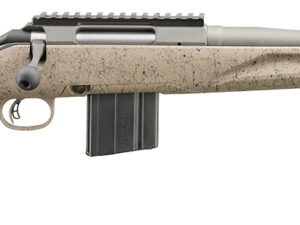 Ruger 46923 American II Ranch Full Size 350 Legend 5+1 16.10" Cobalt Cerakote Spiral Fluted Threaded Barrel & Alloy Steel Receiver w/Picatinny Rail, Flat Dark Earth Splatter Adj LOP Synthetic Stock
