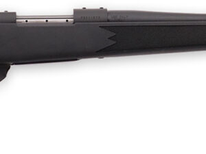 Weatherby VYT223RR0T Vanguard Synthetic Compact 223 Rem 5+1 20" Matte Blued #1 Threaded Barrel, Matte Blued Drilled & Tapped Steel Receiver, Black Adjustable Synthetic Stock