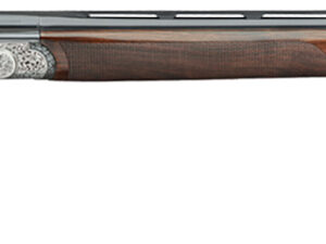 Rizzini USA 2201-2029 BR220 Field 20 Gauge 29" Nickel Chrome Coin Anodized Steel Steel Receiver Engraved Grade 2.5 Turkish Walnut Wood Stock